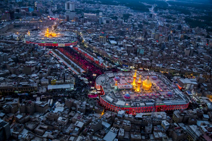 زائران ایرانی در بین‌الحرمین کربلا: اینجا حال ما خیلی خوب است