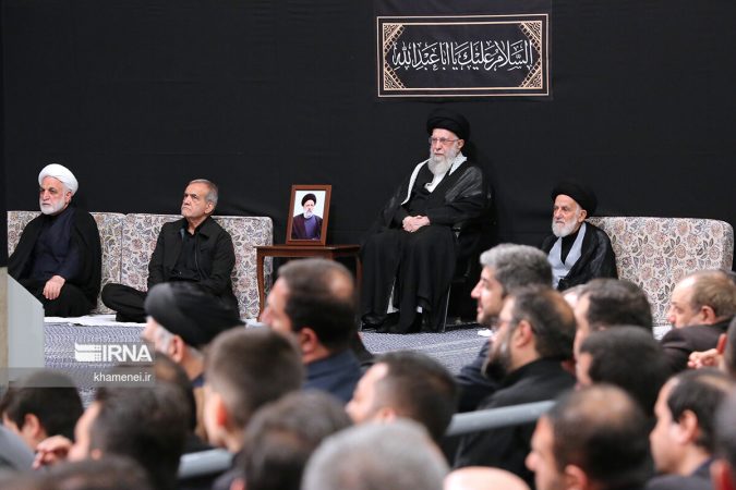 مراسم عزاداری حضرت اباعبدالله (ع) درحسینیه امام خمینی(ره)