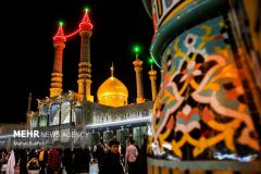 عزاداری شهادت کریم اهل بیت در حرم کریمه اهل بیت(س)