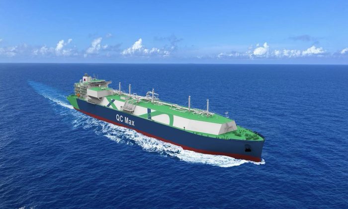 آغاز ساخت بزرگ‌ترین کشتی حمل LNG در چین