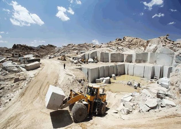ظرفیت تولید ۱۲ میلیون تنی صنعت سنگ در ایران