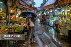 بارش باران در نقاط مختلف کشور/ کاهش دما در نیمه شمالی