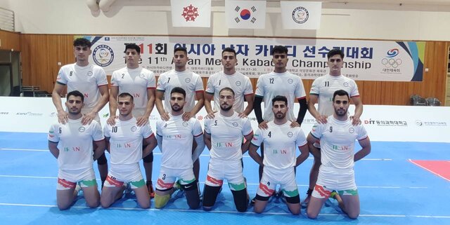 برتری تیم ملی کبدی در اولین گام آسیا