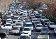 ترافیک سنگین در محورهای ورودی تهران
