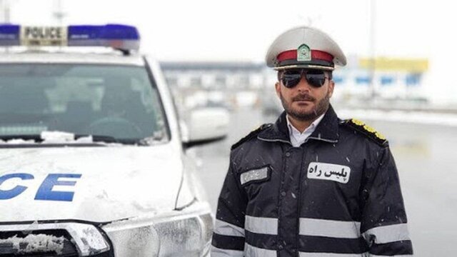 ترافیک نیمه‌سنگین در محورهای منتهی به تهران / بارش برف و باران در ۶ استان کشور
