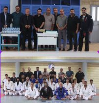 برگزاری اردوی تیم ملی جوجیتسو و تقدیر از خبرنگاران ورزشی