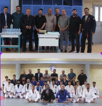 برگزاری اردوی تیم ملی جوجیتسو و تقدیر از خبرنگاران ورزشی