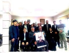 جلسه تودیع و معارفه مسول سازمان ورزش سپاه تهران بزرگ