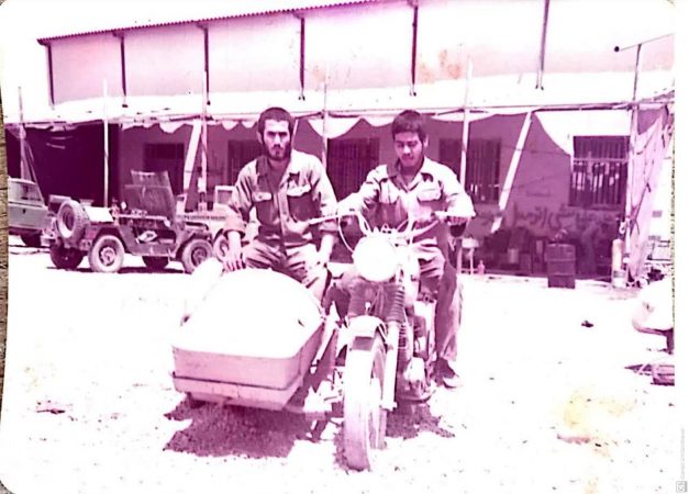 دیدار رئیس سازمان بسیج ورزشکاران سپاه محمد رسول الله(ص) تهران بزرگ از خانواده شهید پرندان