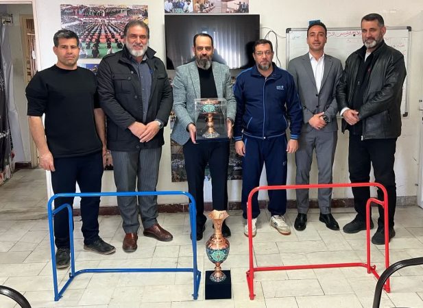 جلسه هماهنگي برگزاري بزرگترين رويداد ورزشي جهان به همت تربيت بدني و هيات فوتبال سپاه حضرت محمد رسول الله ( ص ) تهران بزرگ