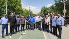 آغاز علامتگذاری اولین زمین ۲۰۰گانه جام خادم الرضا ( ع ) شهيد جمهور